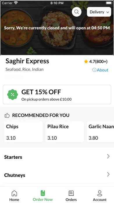 Zrzuty ekranu Saghir Express