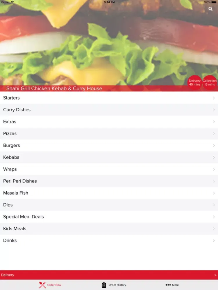 Capturas de tela do Shahi Grill Chicken Kebab iPad 