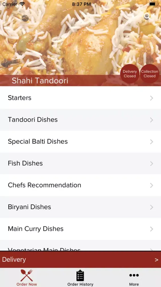 Captures d'écran de Shahi Tandoori