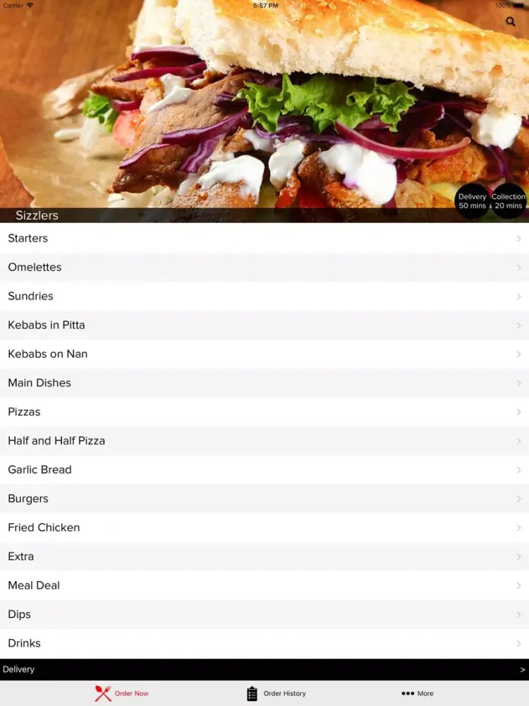 Скриншоты Sizzlers Barnsley iPad 