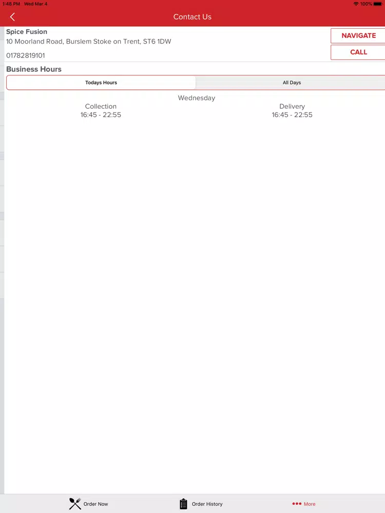 ภาพหน้าจอของ Spice Fusion-Burslem iPad 