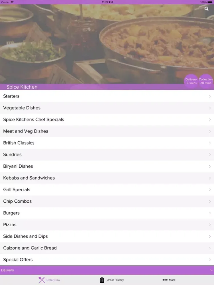 Скриншоты Spice Kitchen Rusholme iPad 