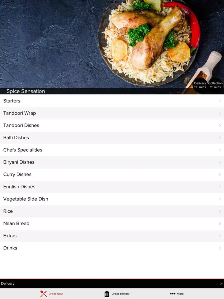 Capturas de tela do Spice Sensation Coventry iPad 