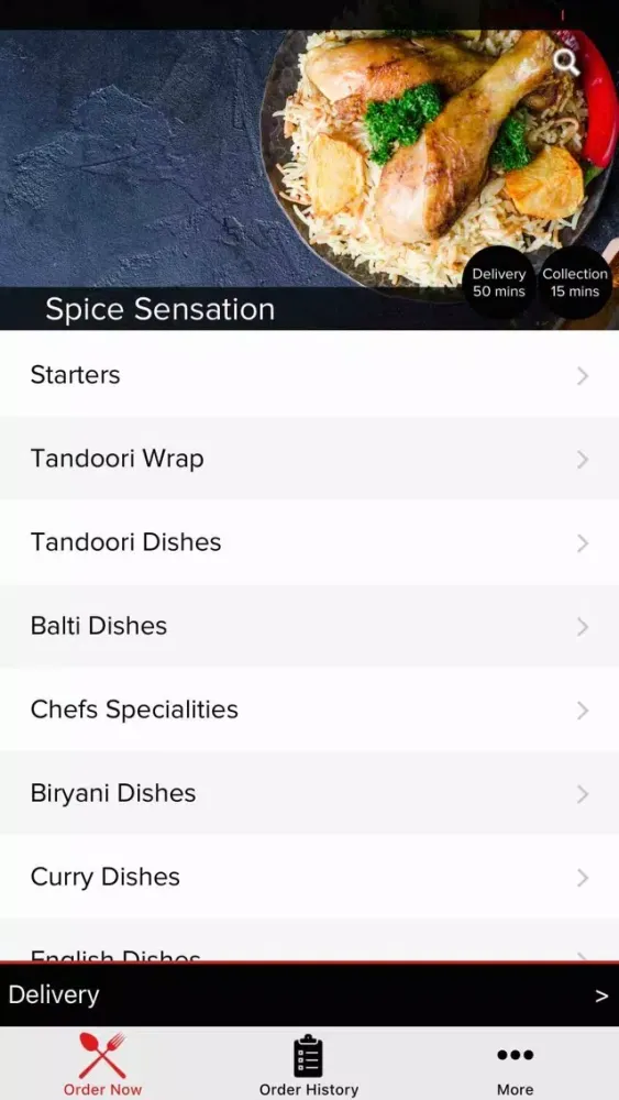 Capturas de tela do Spice Sensation Coventry