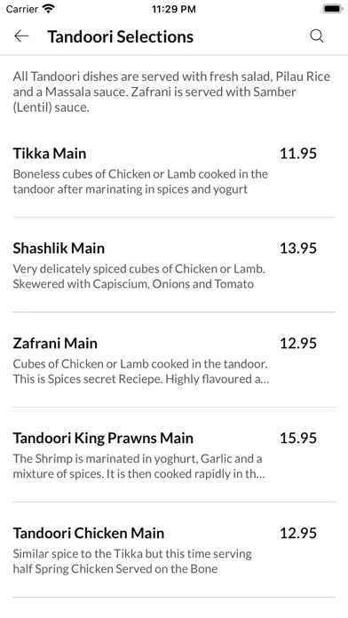 Spices Indian Takeaway Screenshots