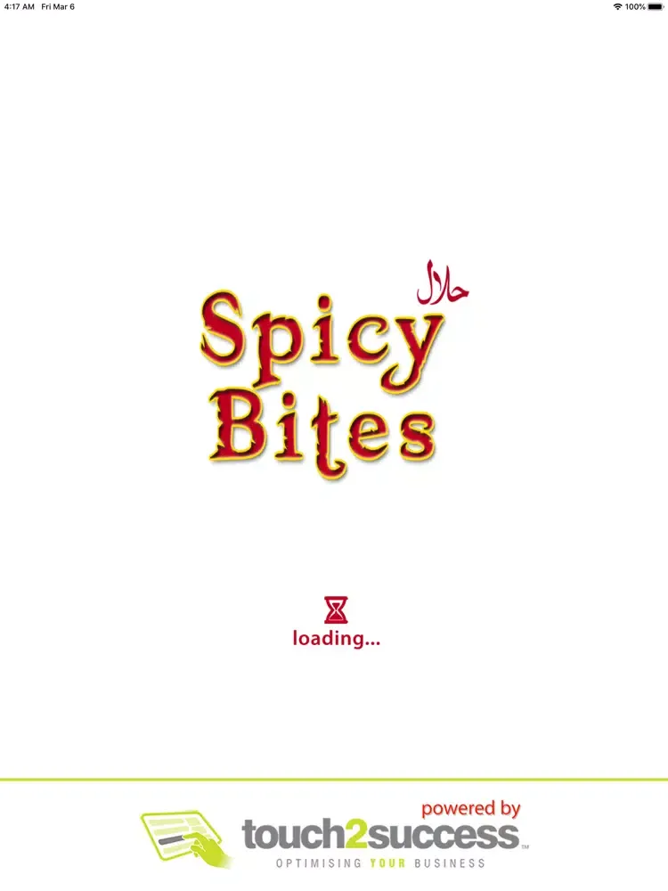 Spicy Bites - DE23 8UB iPad  スクリーンショット