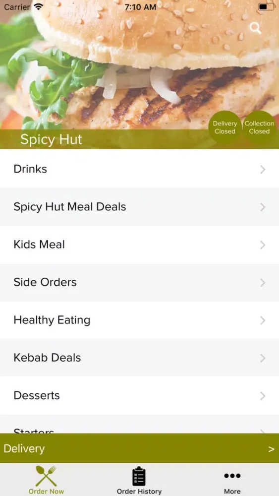 Capturas de tela do Spicy Hut