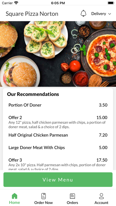 Square Pizza Norton应用截图