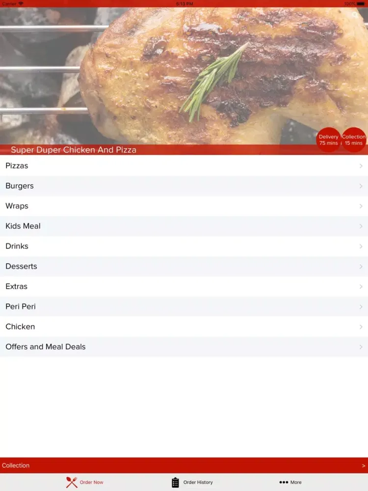 Super Duper Chicken And Pizza iPad  Ekran Görüntüleri