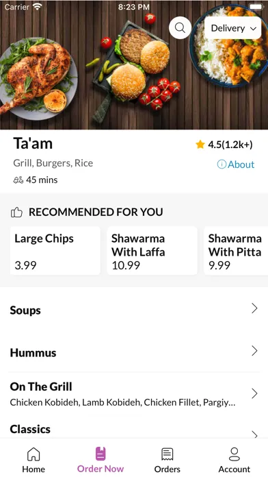 تصاویر Ta'am Prestwich