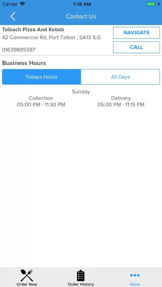 Taibach Pizza And Kebab Screenshots