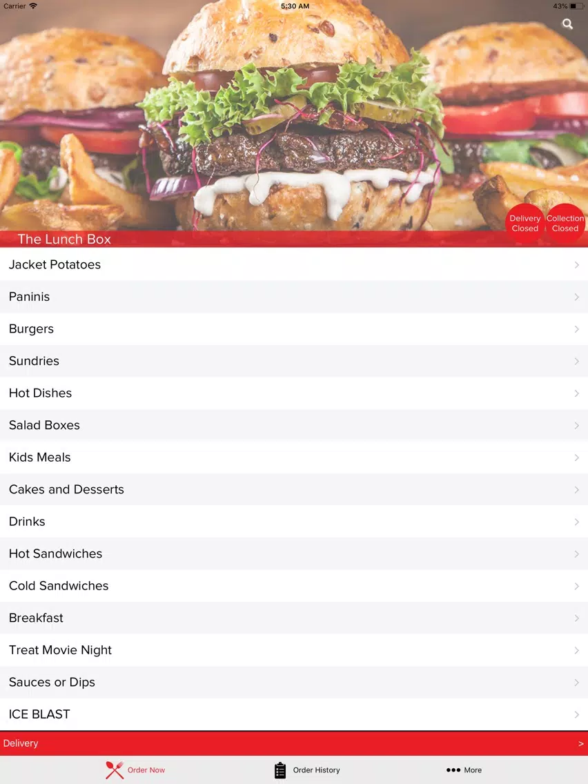 The Lunch Box Peterlee iPad  스크린샷