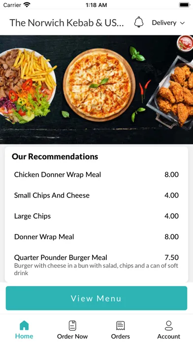 Captures d'écran de The Norwich Kebab & USA Fried