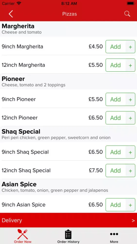 Ảnh chụp màn hình của The Peri Peri Chicken ShaQ