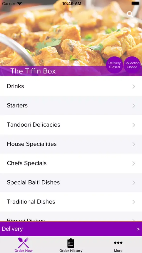 ภาพหน้าจอของ The Tiffin Box