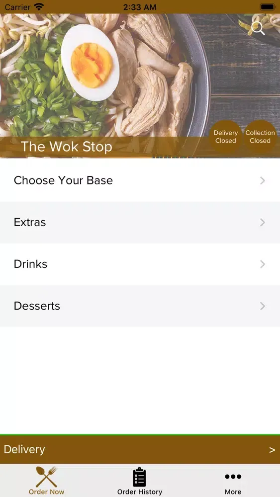 Screenshot di The Wok Stop Stafford