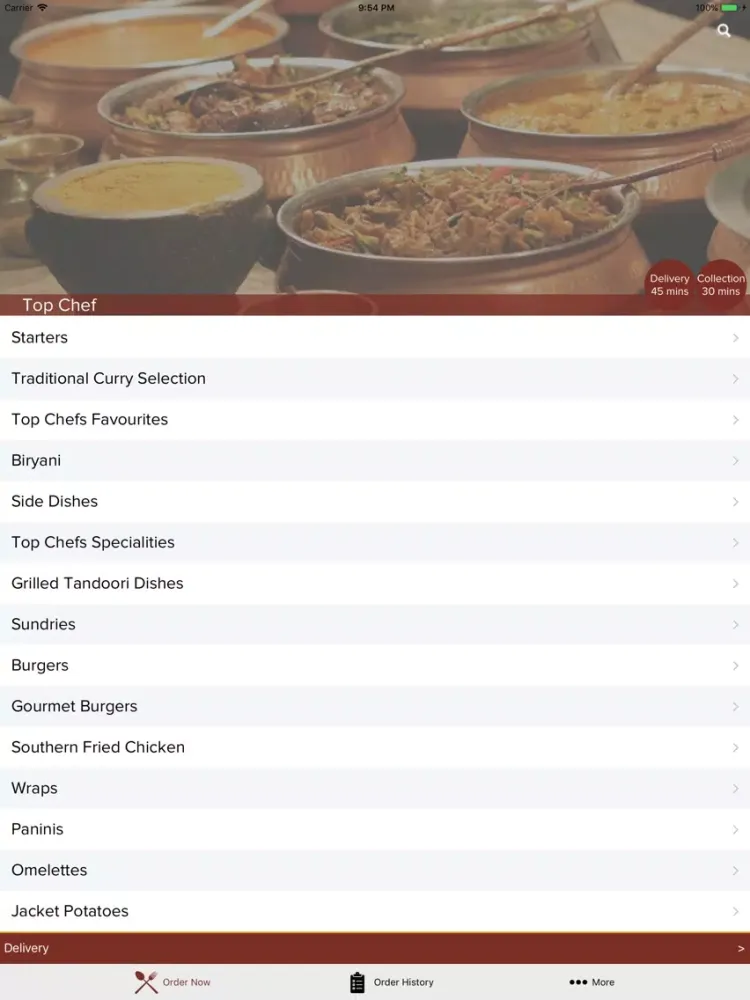 Top Chef-Bradford iPad 應用截圖