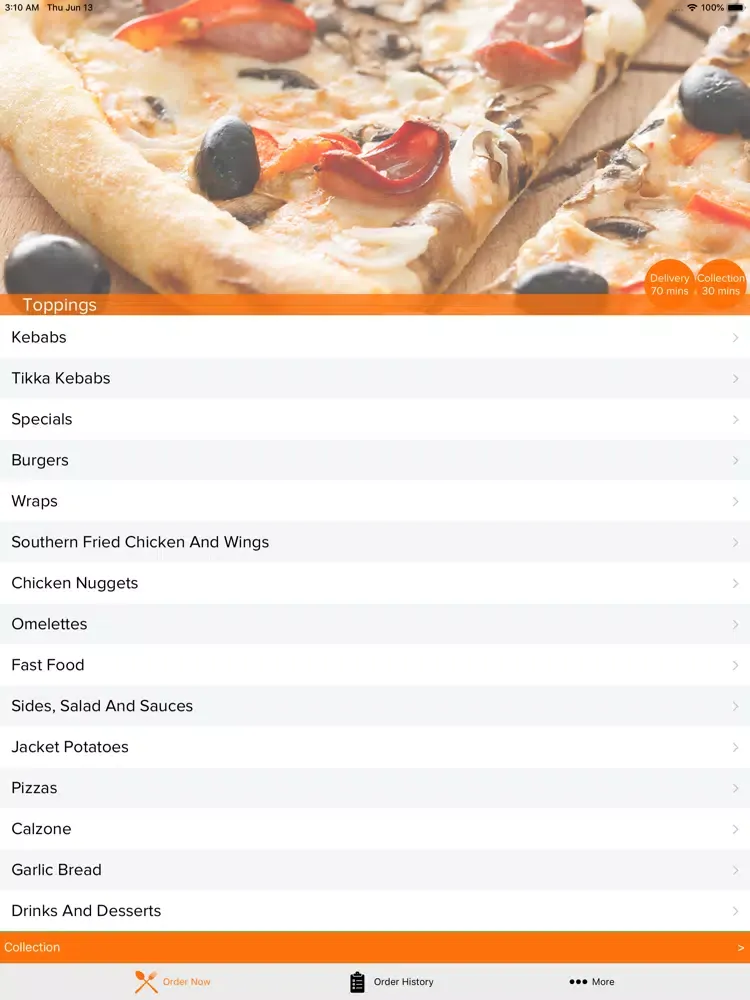 Toppings Spalding iPad  سکرین شاٹس