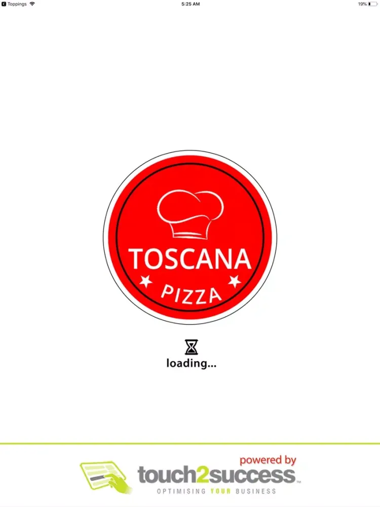 Toscana Pizza Gateshead iPad  Screenshots