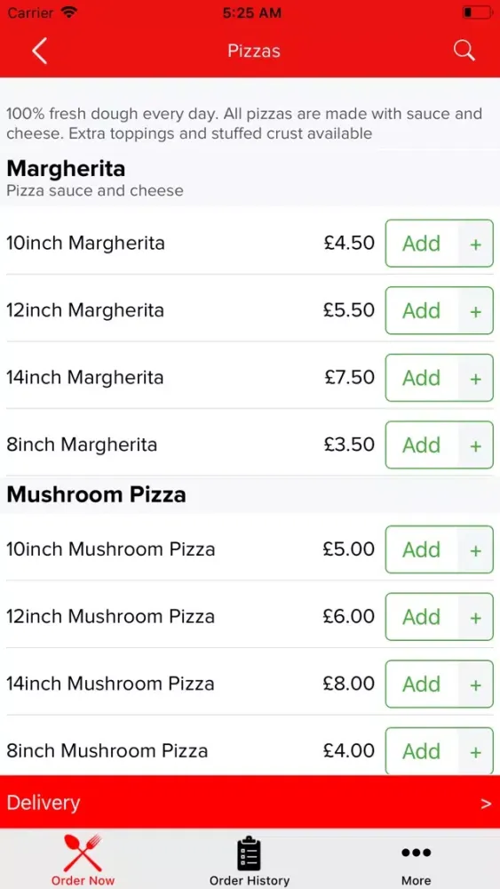 Toscana Pizza Gateshead Screenshots