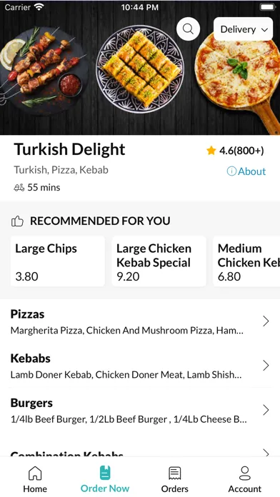 Ảnh chụp màn hình của Turkish Delight Wolverhampton
