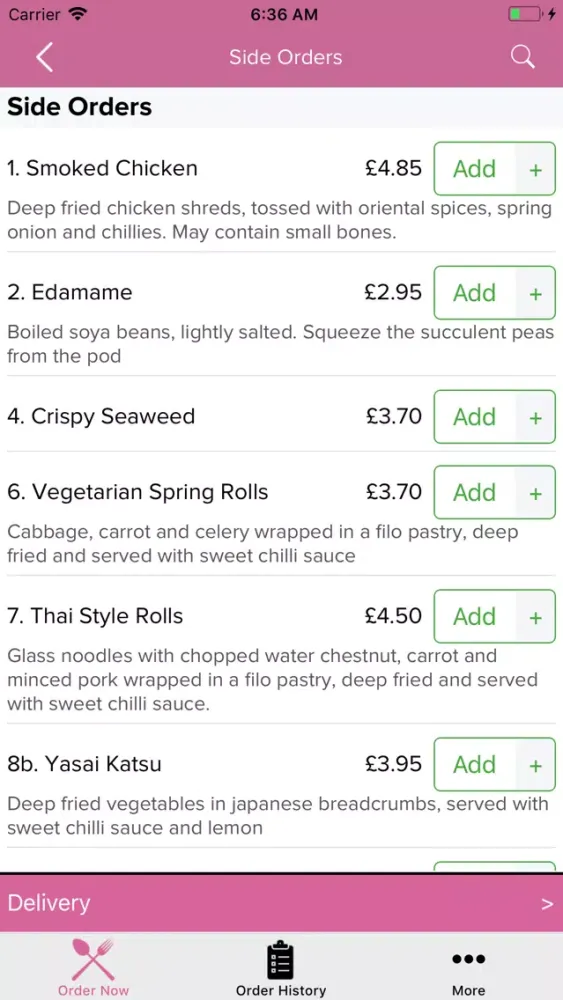 UME Asian Kitchen Screenshots