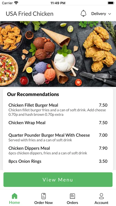 Скриншоты USA Fried Chicken Letchworth