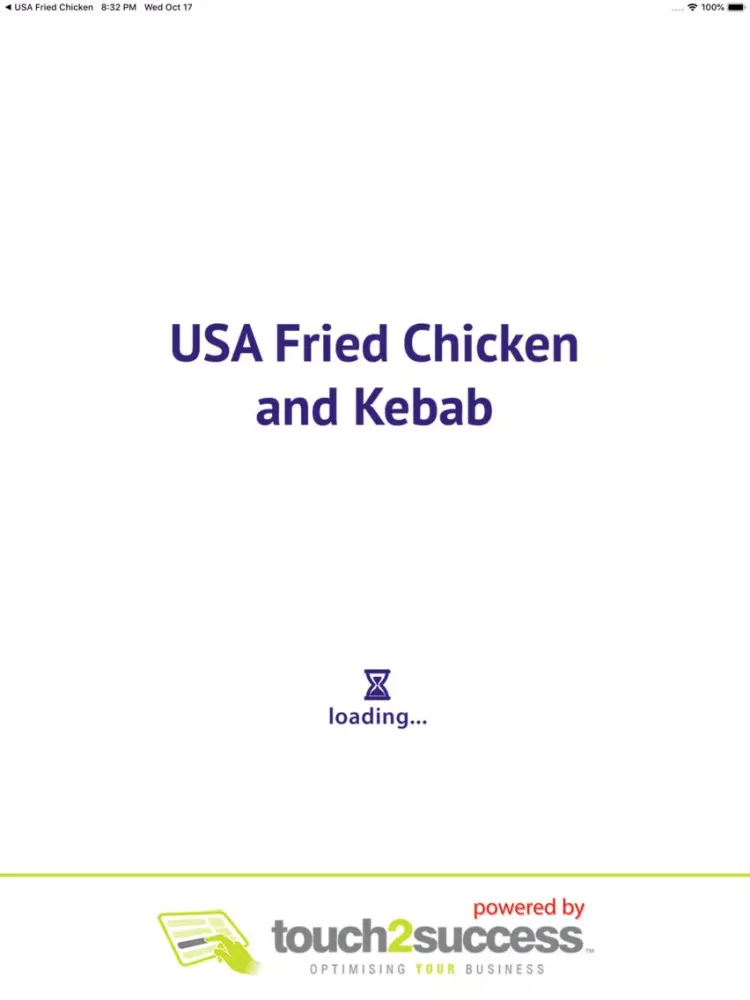 USA Fried Chicken and Kebab iPad 应用截图