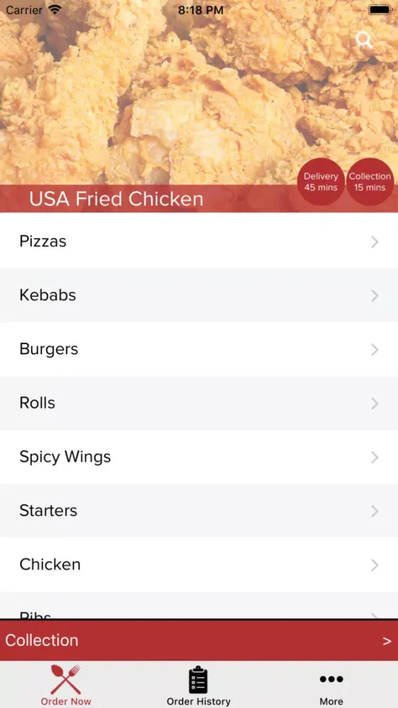 Capturas de pantalla de USA Fried Chicken