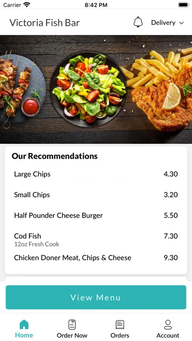 Victoria Fish Bar. Ekran Görüntüleri
