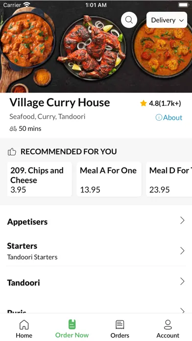 VillageCurryHouse,应用截图