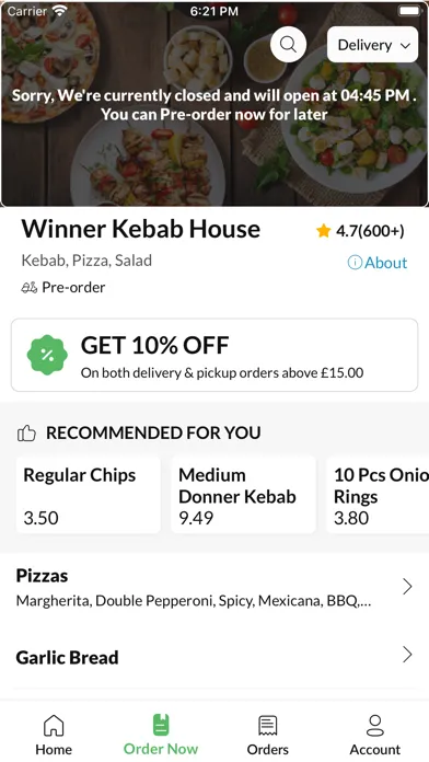 Winner Kebab House स्क्रीनशॉट