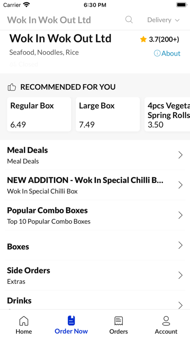 Wok In Wok Out Ltd應用截圖
