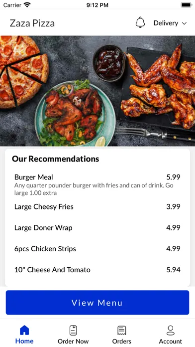 Скриншоты Zaza Pizza
