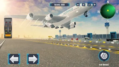 Passenger Airplane Flight Sim سکرین شاٹس