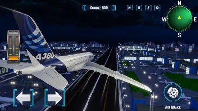 Passenger Airplane Flight Sim سکرین شاٹس