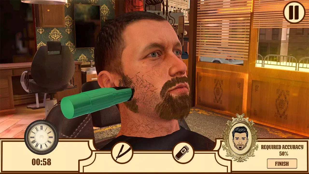 Barber Shop Hair Cut Salon 3D Screenshots