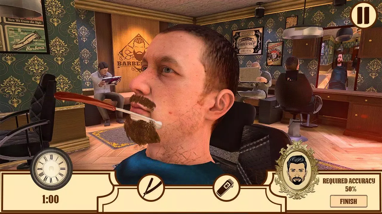 Barber Shop Hair Cut Salon 3D Screenshots