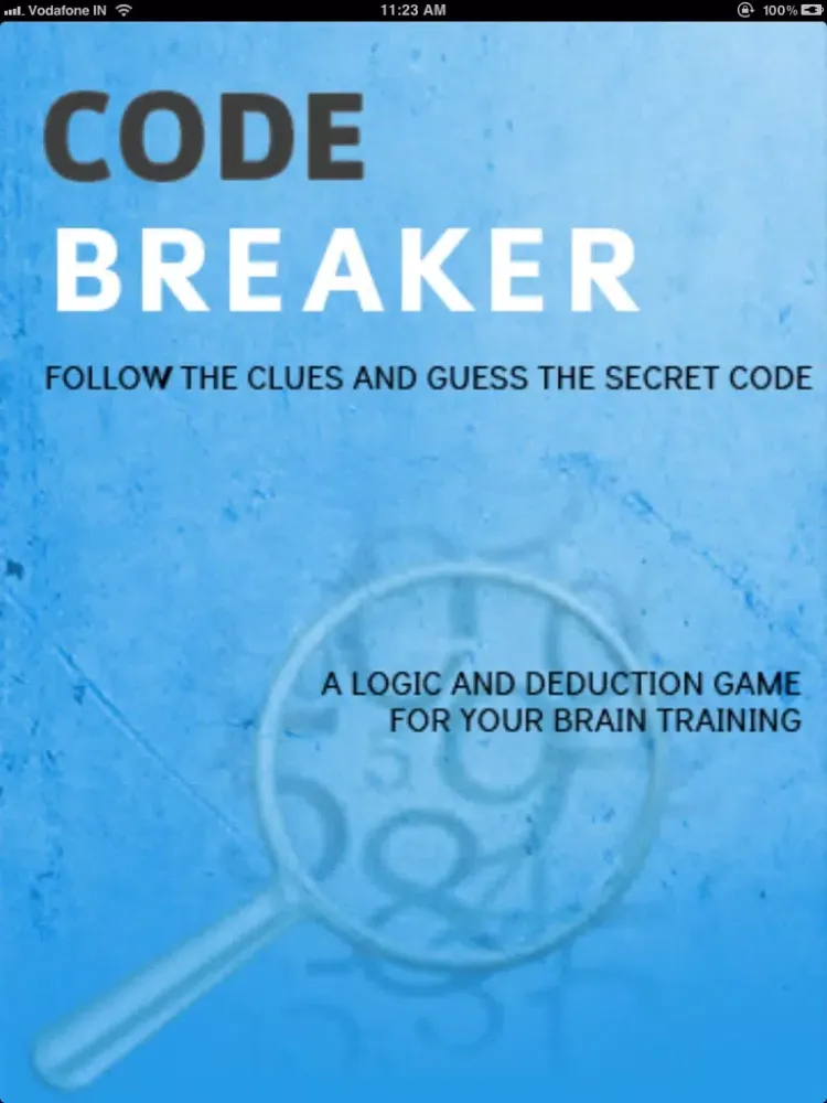 Capturas de tela do Puzzle Game Free Code Breaker iPad 