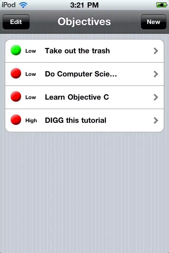 Zrzuty ekranu Objectives Free. Multi-task Manager