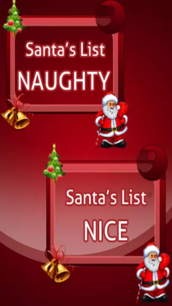 Captures d'écran de Santa Christmas Naughty or Nice List. Free