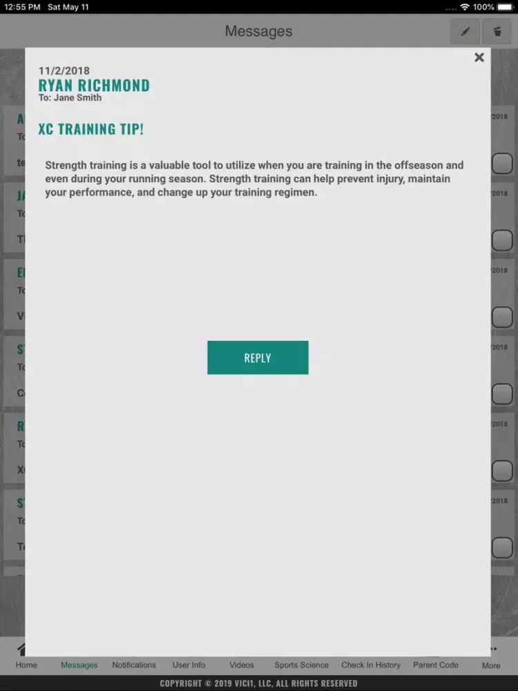 T3 Athlete iPad  Screenshots