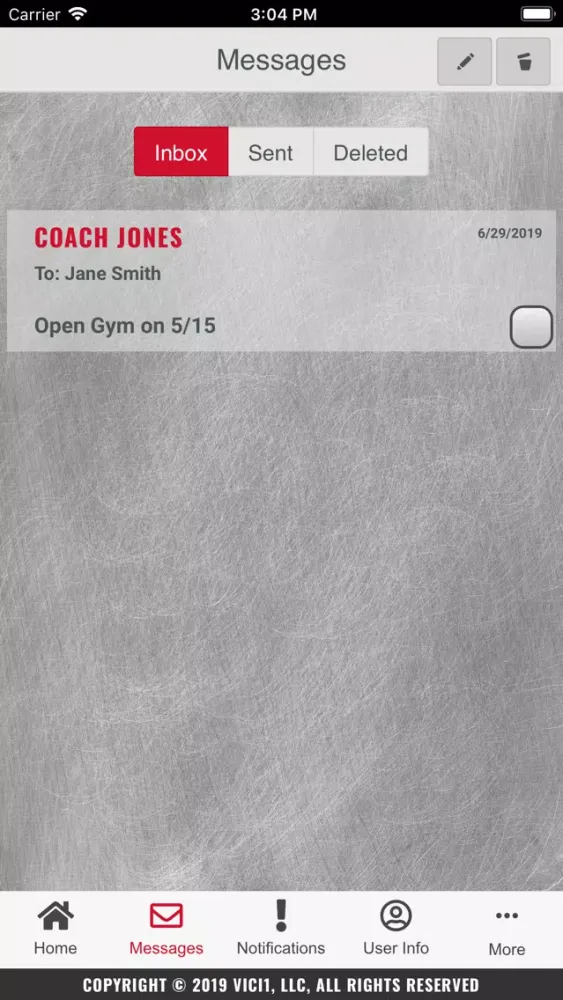 Oberlin College Athlete Screenshots