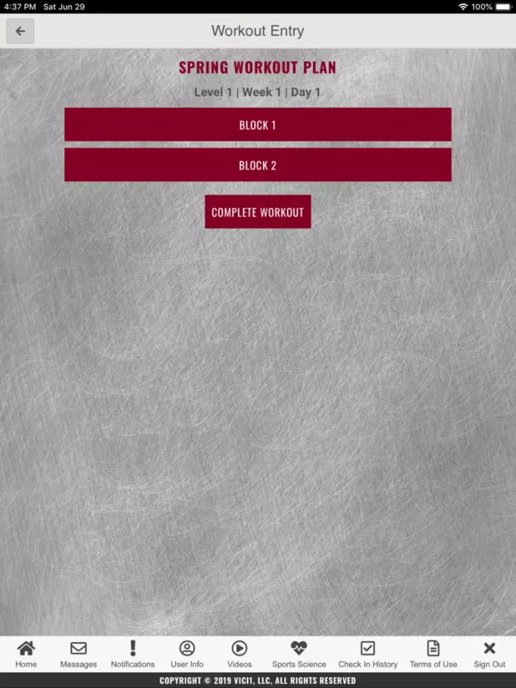 Rocky River Athlete iPad 应用截图
