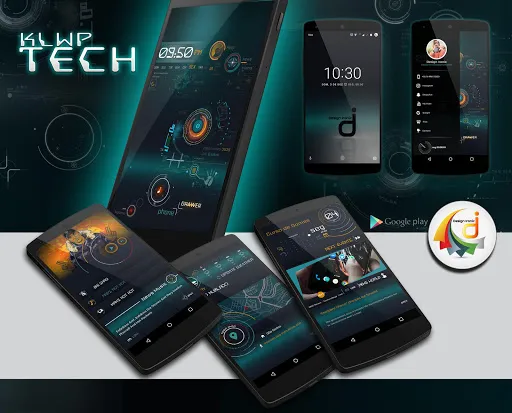 Klwp T3ch應用截圖
