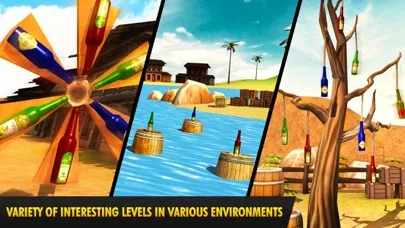 Capturas de pantalla de Bottle Shoot 3D Expert - Flipping bottle shooting