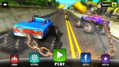 Chained Monster Truck Racing স্ক্রিনশট