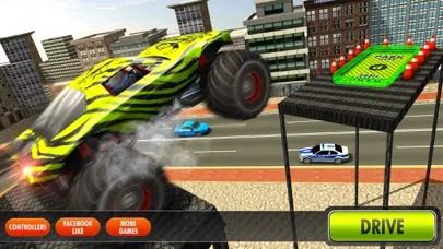Zrzuty ekranu City Climb Monster Truck Hard Parking Simulator 3D