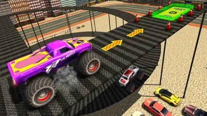 Zrzuty ekranu City Climb Monster Truck Hard Parking Simulator 3D