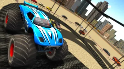 Zrzuty ekranu City Climb Monster Truck Hard Parking Simulator 3D